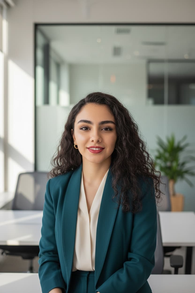 AI-generated headshot - Business formal headshot